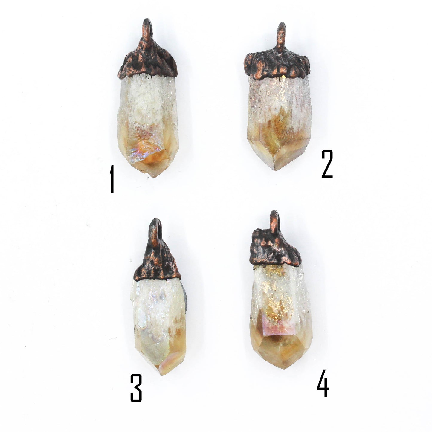 Small Citrine Necklace