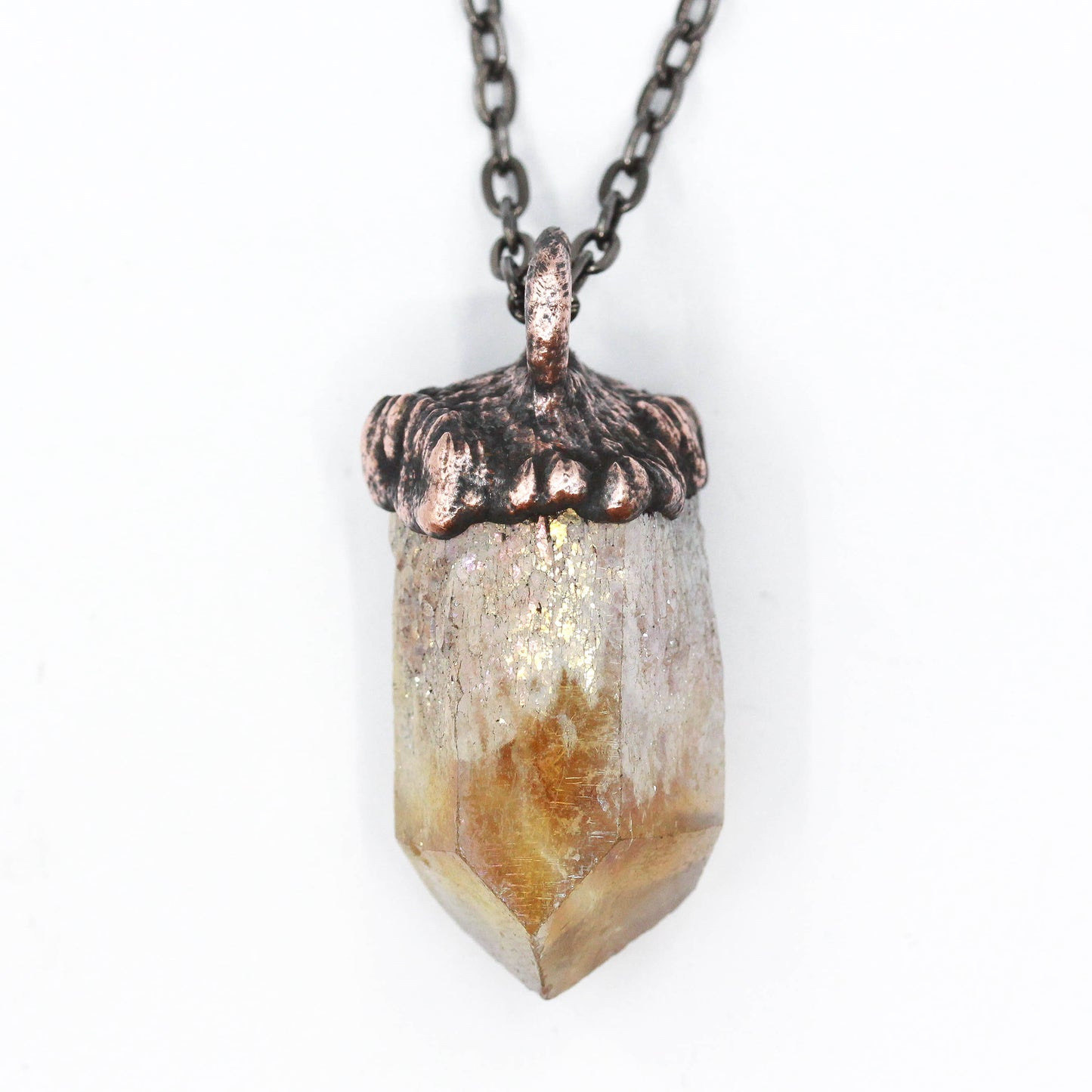 Small Citrine Necklace