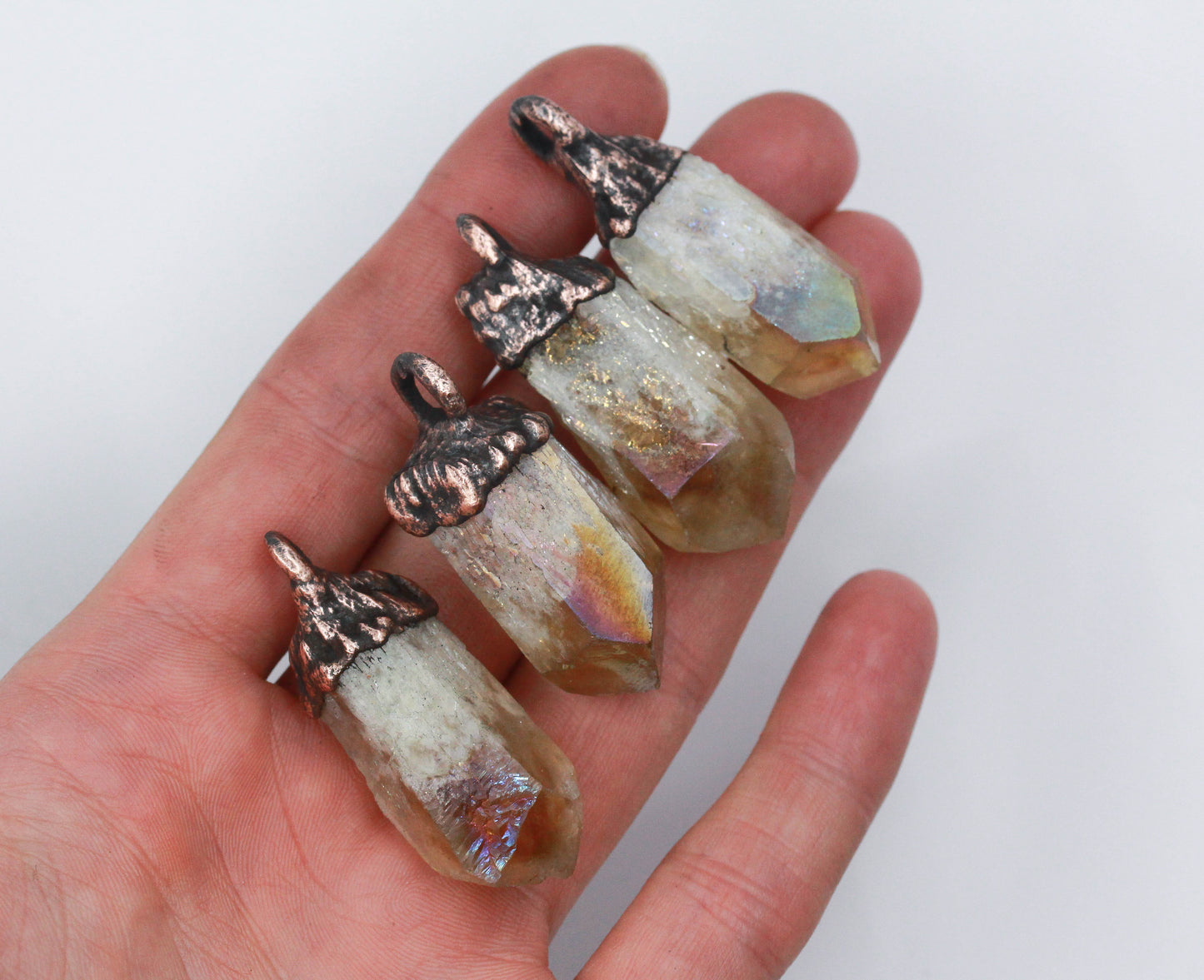 Small Citrine Necklace