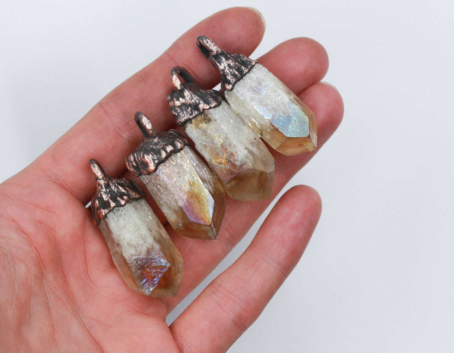 Small Citrine Necklace