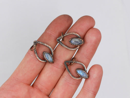 Moonstone Teardrop Necklace