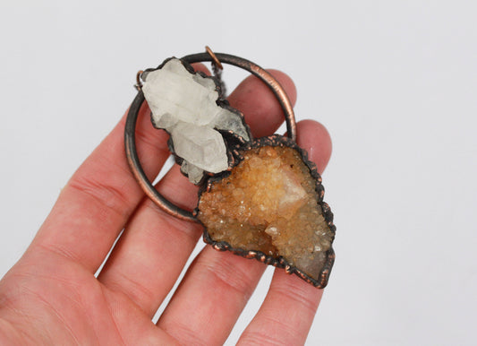 Spirit Quartz & Quartz Necklace