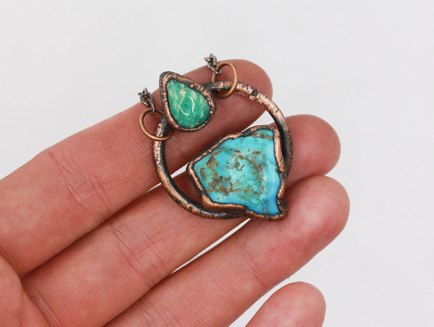 Turquoise & Amazonite Necklace