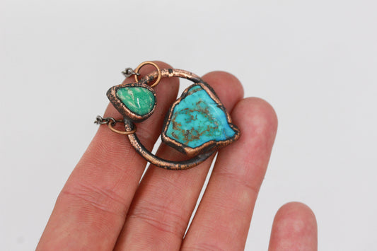 Turquoise & Amazonite Necklace