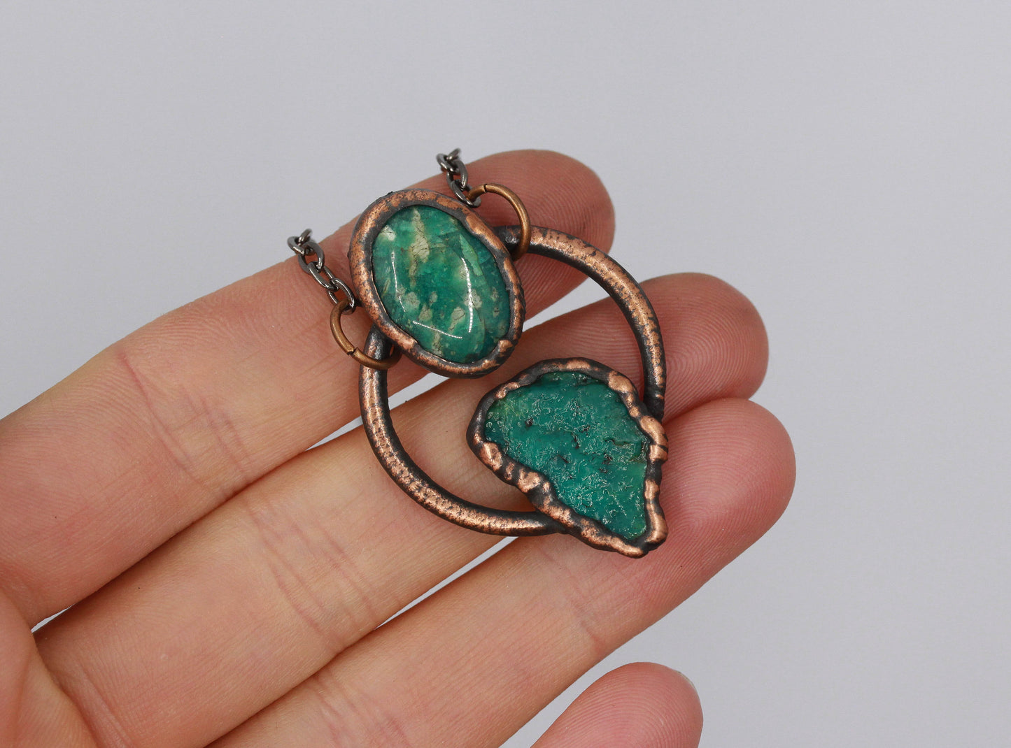 Turquoise & Amazonite Necklace