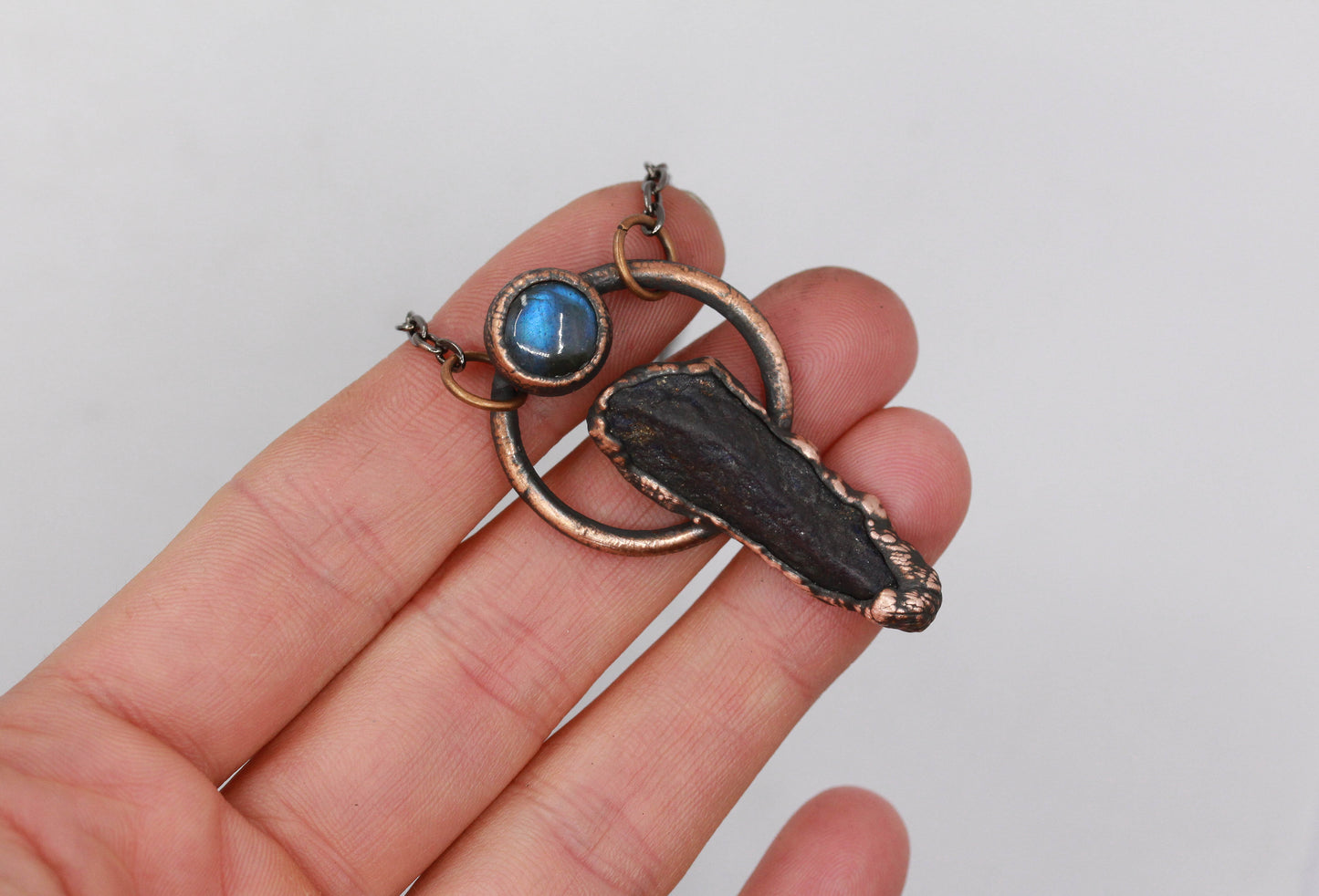 Lapis Lazuli & Labradorite Necklace