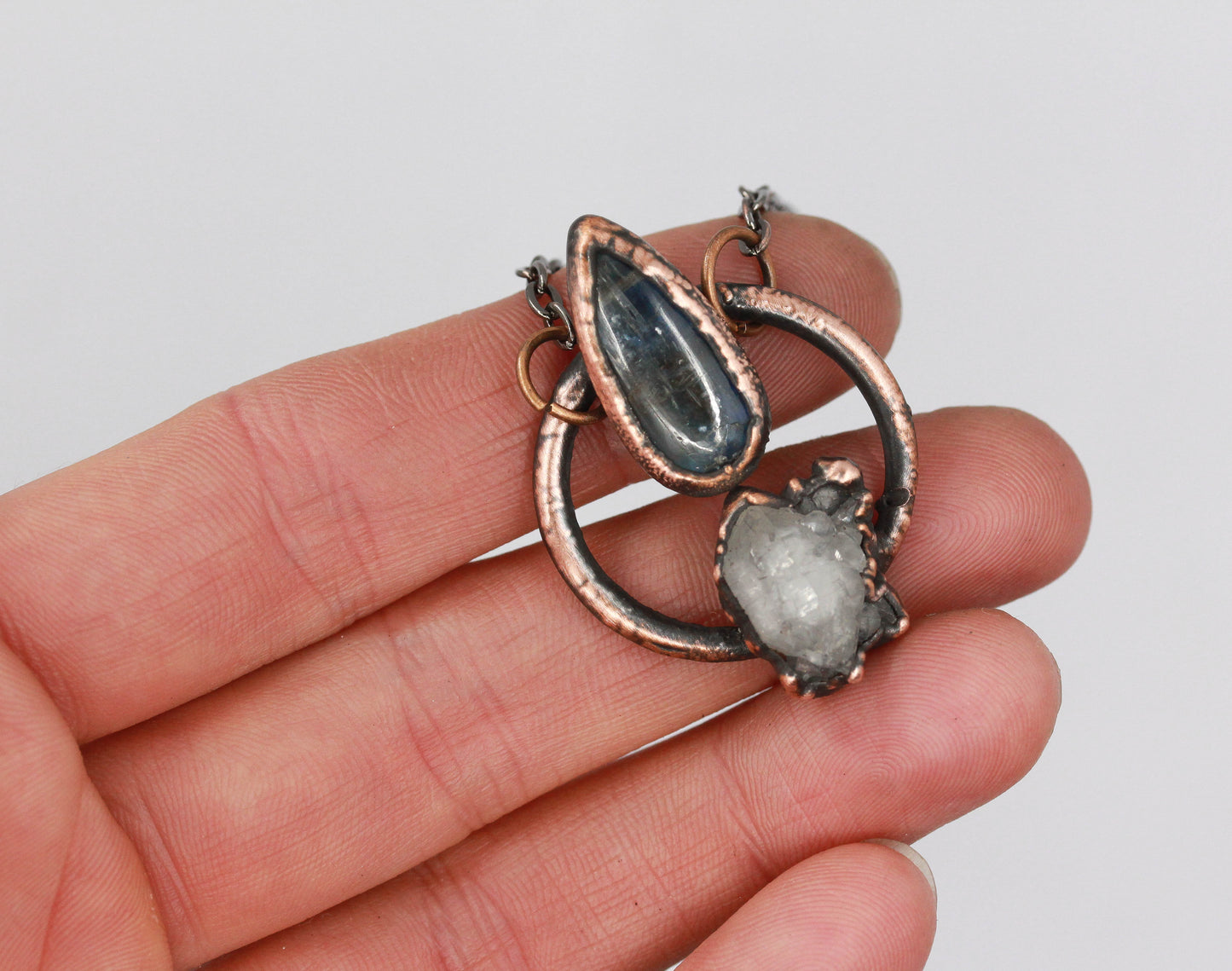 Quartz & Kyanite Necklace