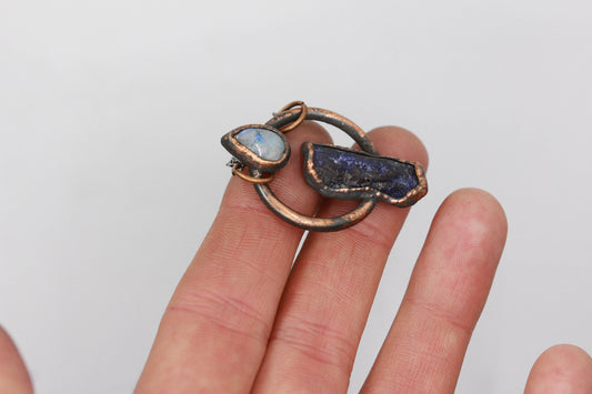 Lapis Lazuli & Moonstone Necklace
