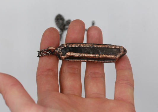 Smoky Quartz Point Necklace