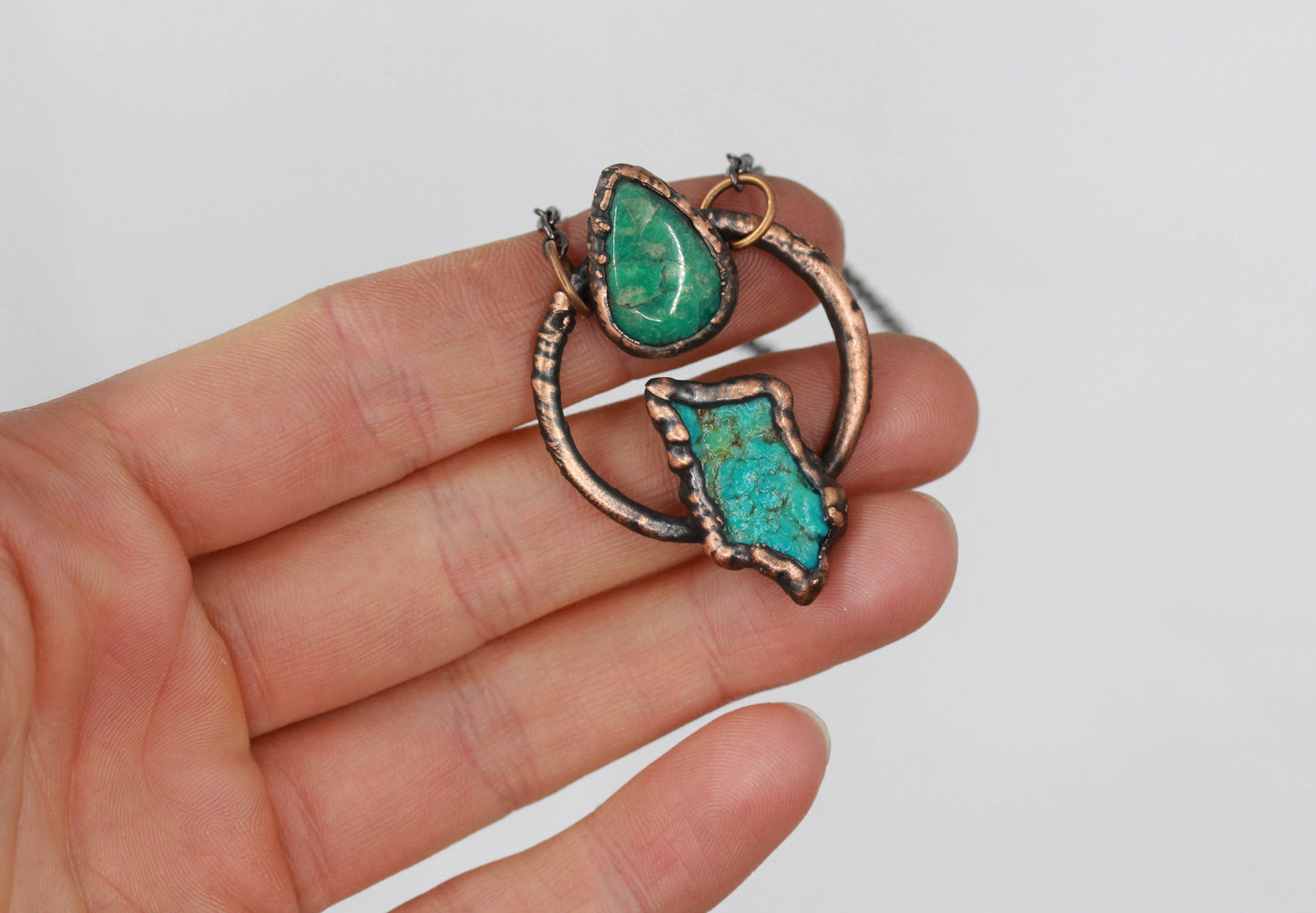 Turquoise & Amazonite Necklace
