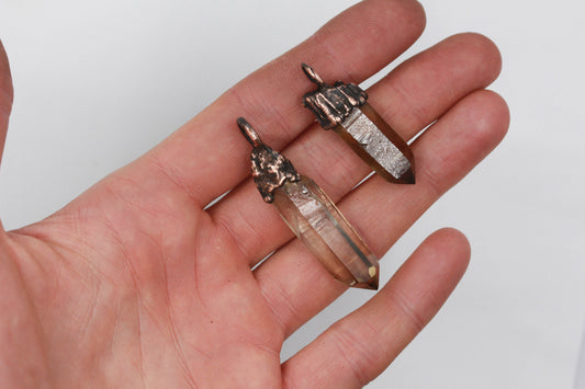 Raw Smoky Quartz Necklace