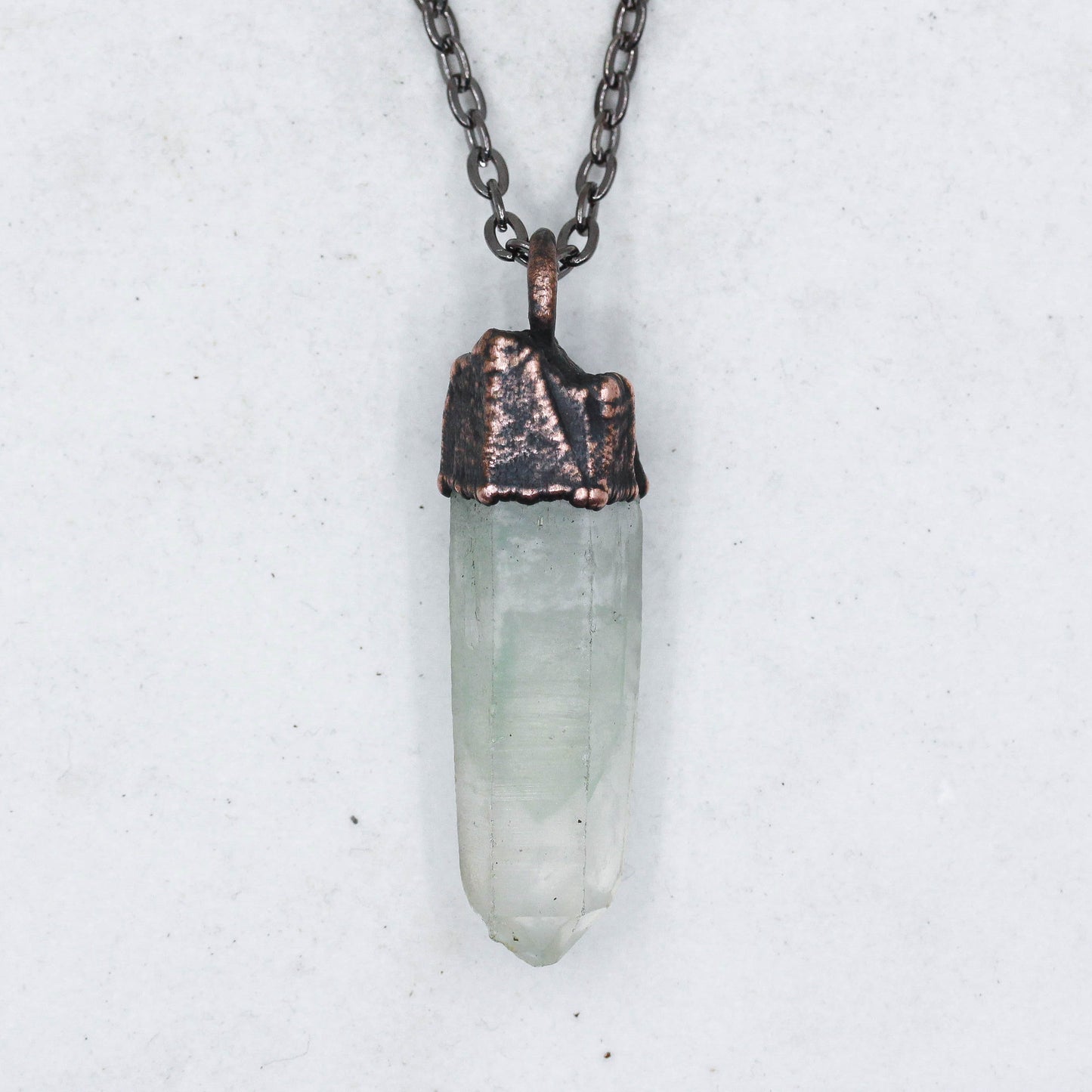 Green Phantom Quartz Necklace