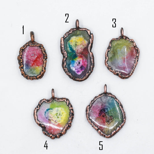 Rainbow Solar Quartz Necklace