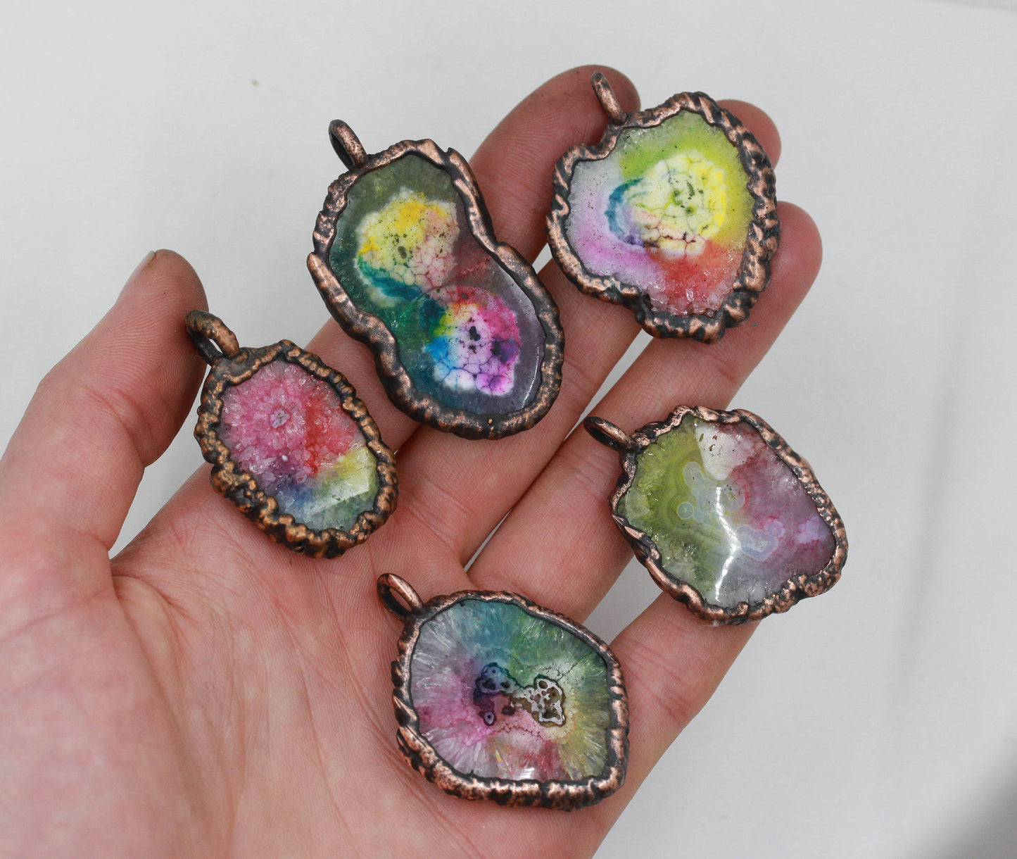 Rainbow Solar Quartz Necklace