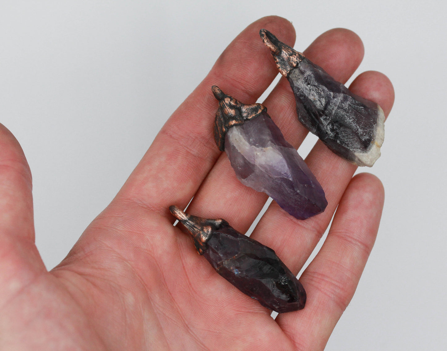 Small Amethyst Crystal Necklace