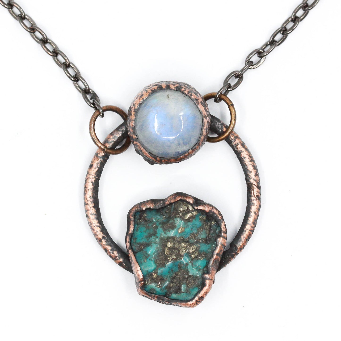 Turquoise & Moonstone Necklace