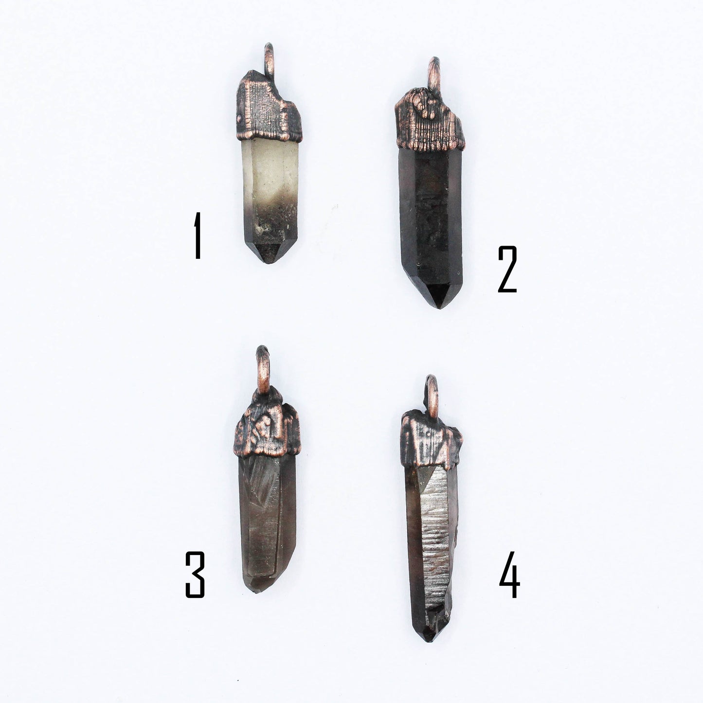 Raw Smoky Quartz Necklace