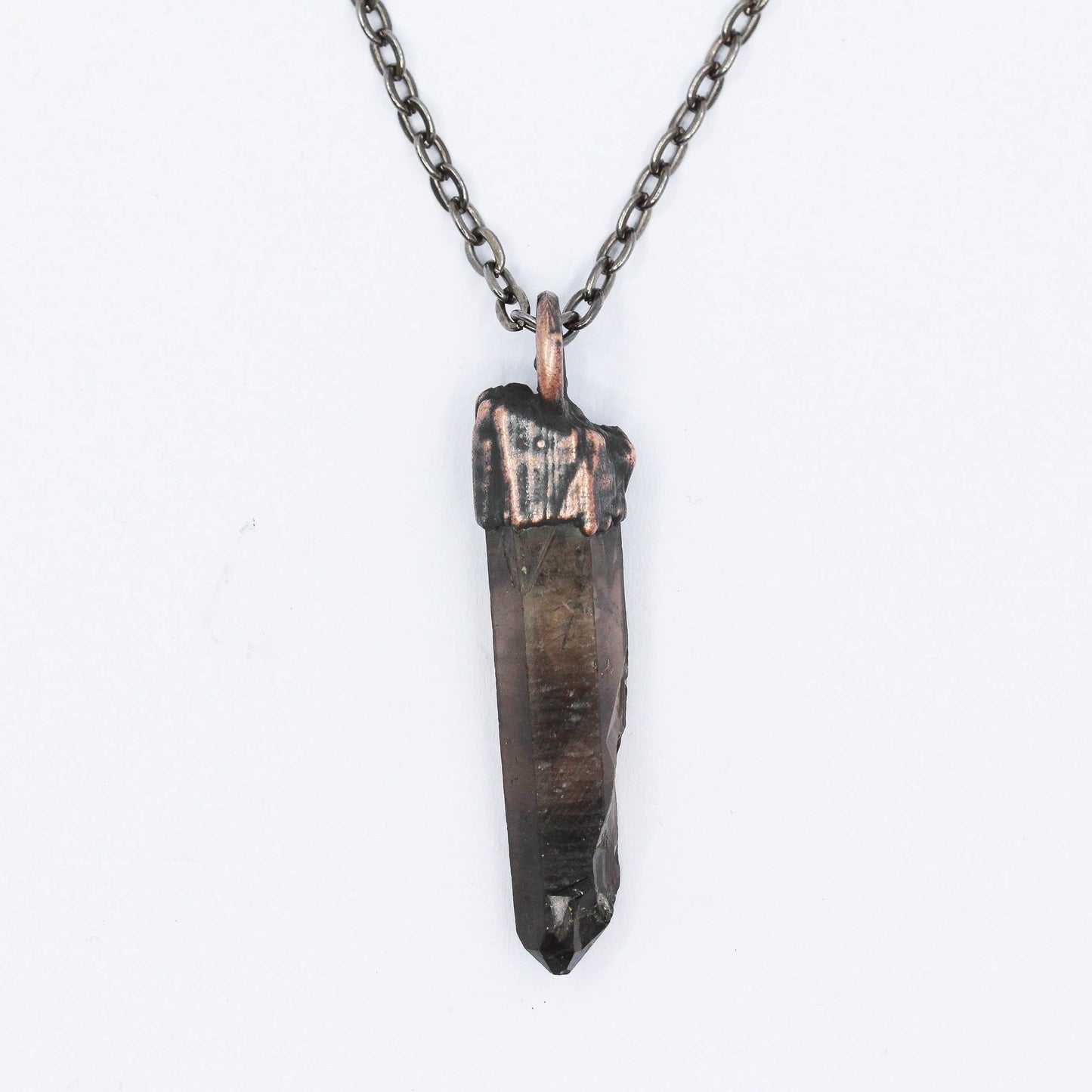 Raw Smoky Quartz Necklace