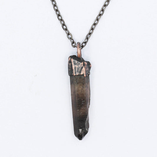 Raw Smoky Quartz Necklace