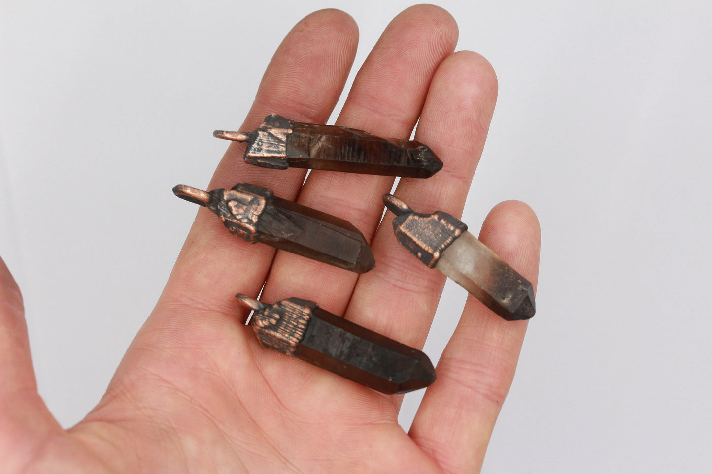 Raw Smoky Quartz Necklace