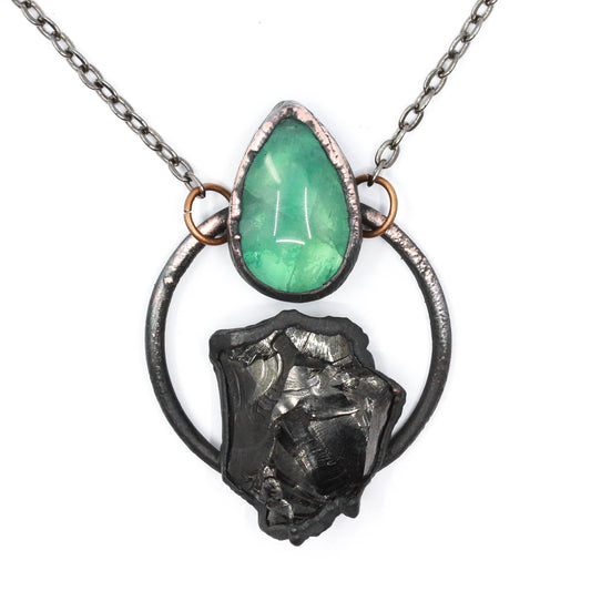 Elite Shungite & Fluorite Necklace