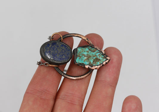 Turquoise & Lapis Lazuli Necklace