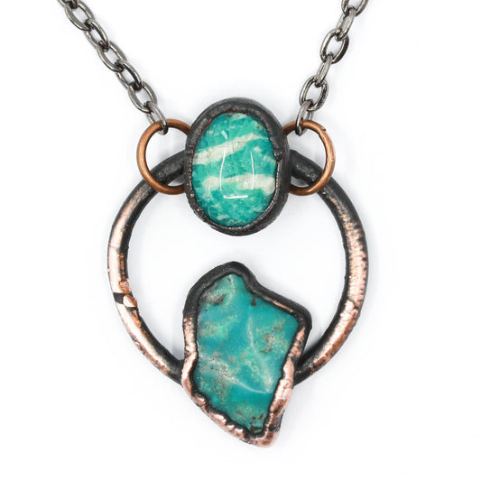 Turquoise & Amazonite Necklace