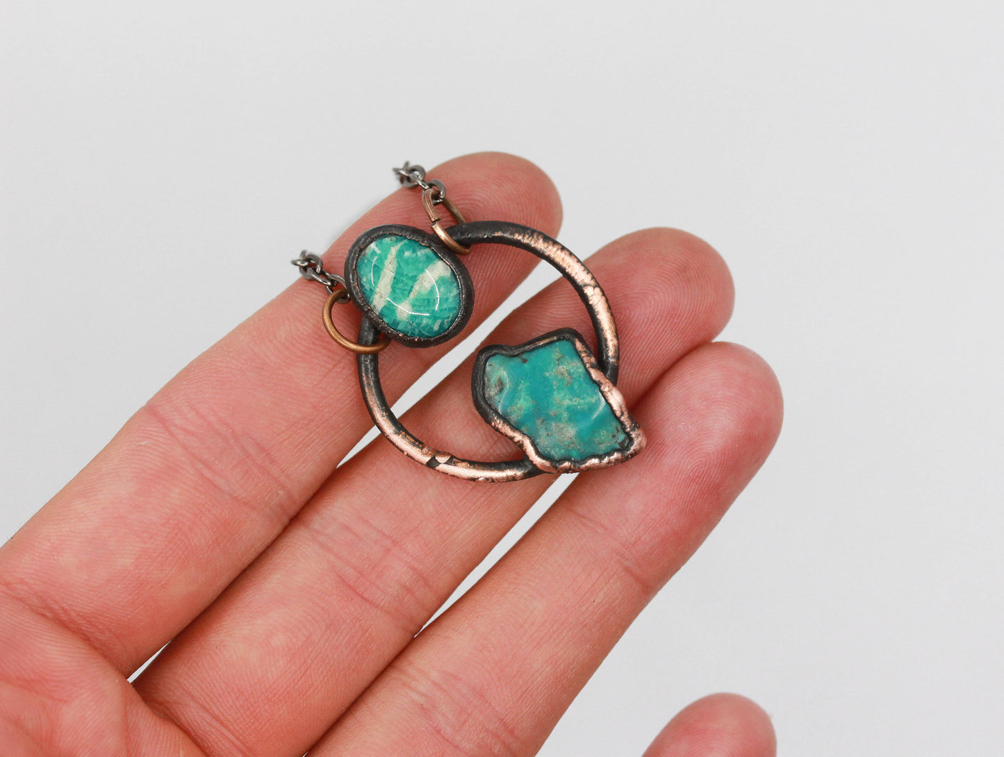 Turquoise & Amazonite Necklace