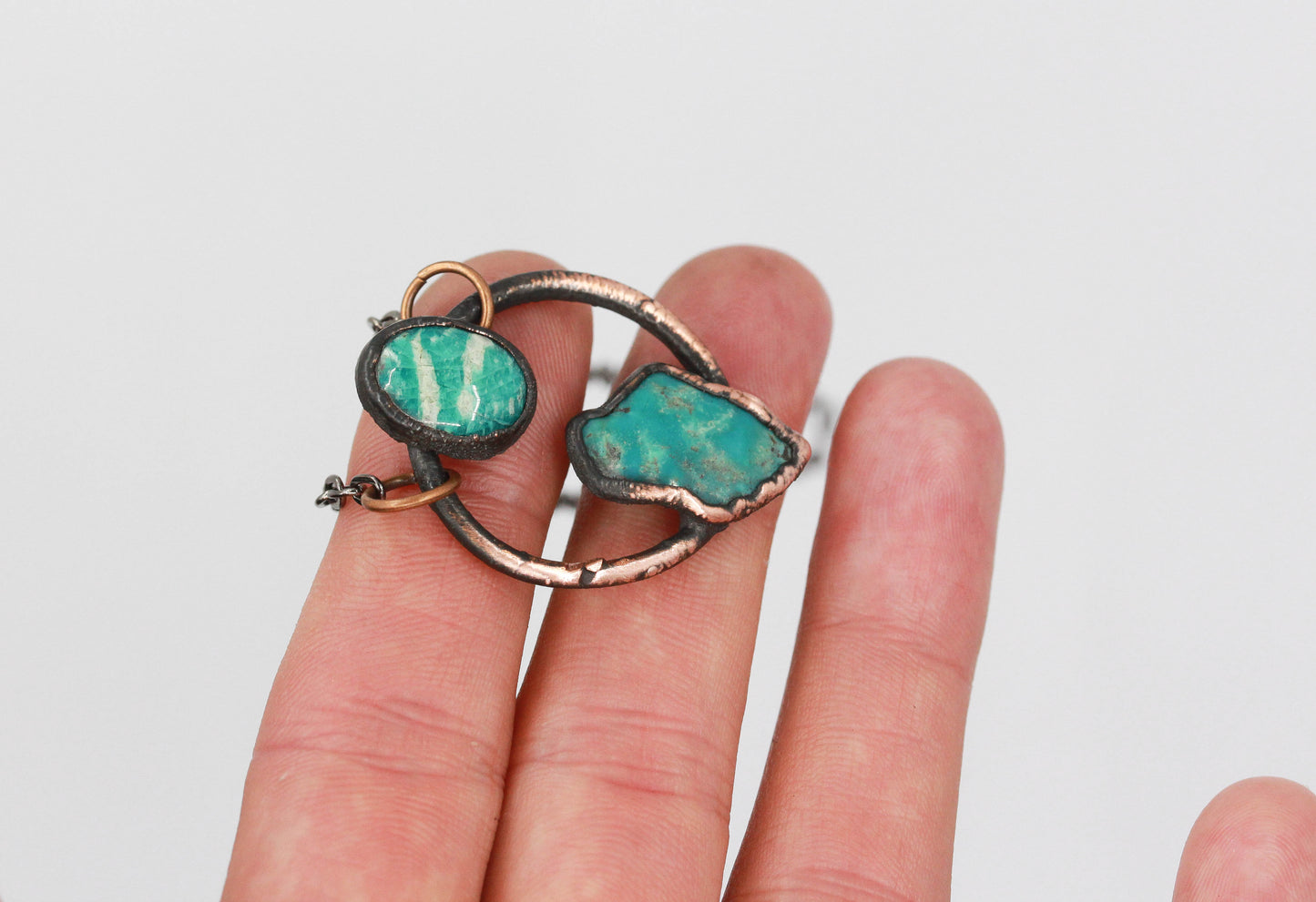 Turquoise & Amazonite Necklace