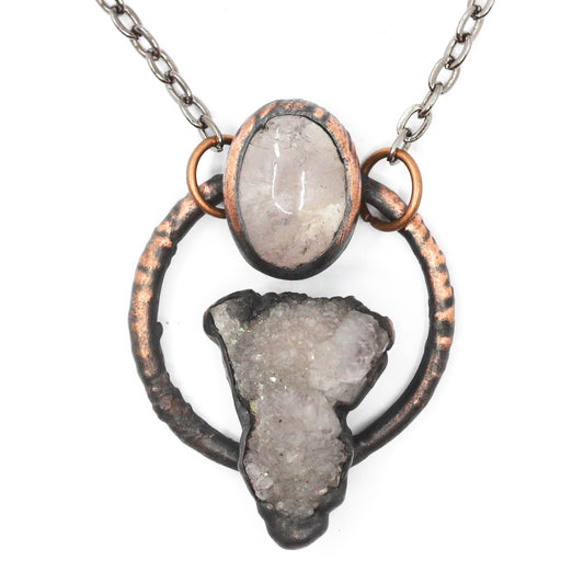 Spirit Quartz & Rose Quartz