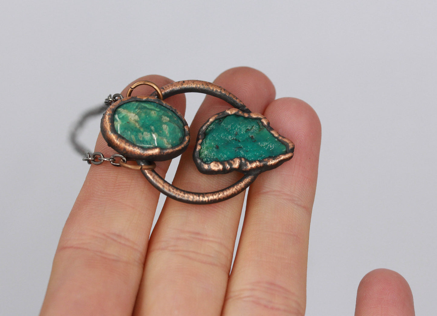 Turquoise & Amazonite Necklace