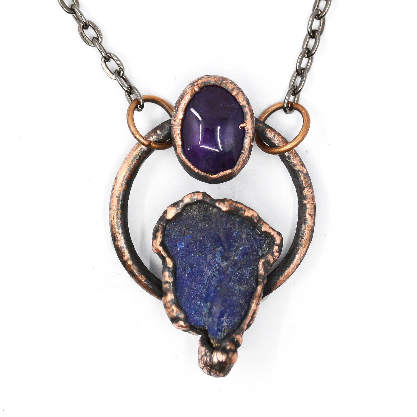 Lapis Lazuli & Amethyst Necklace