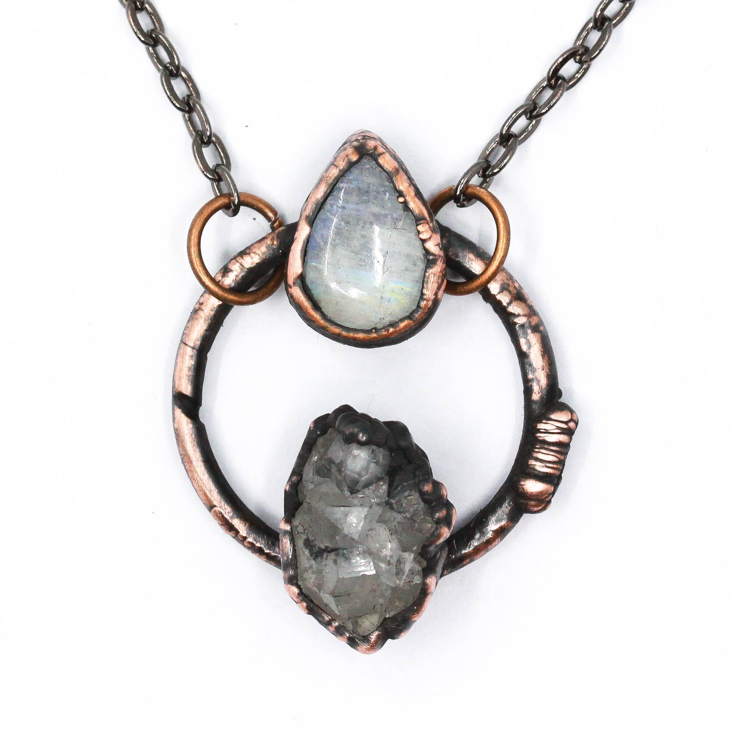Quartz & Moonstone Necklace