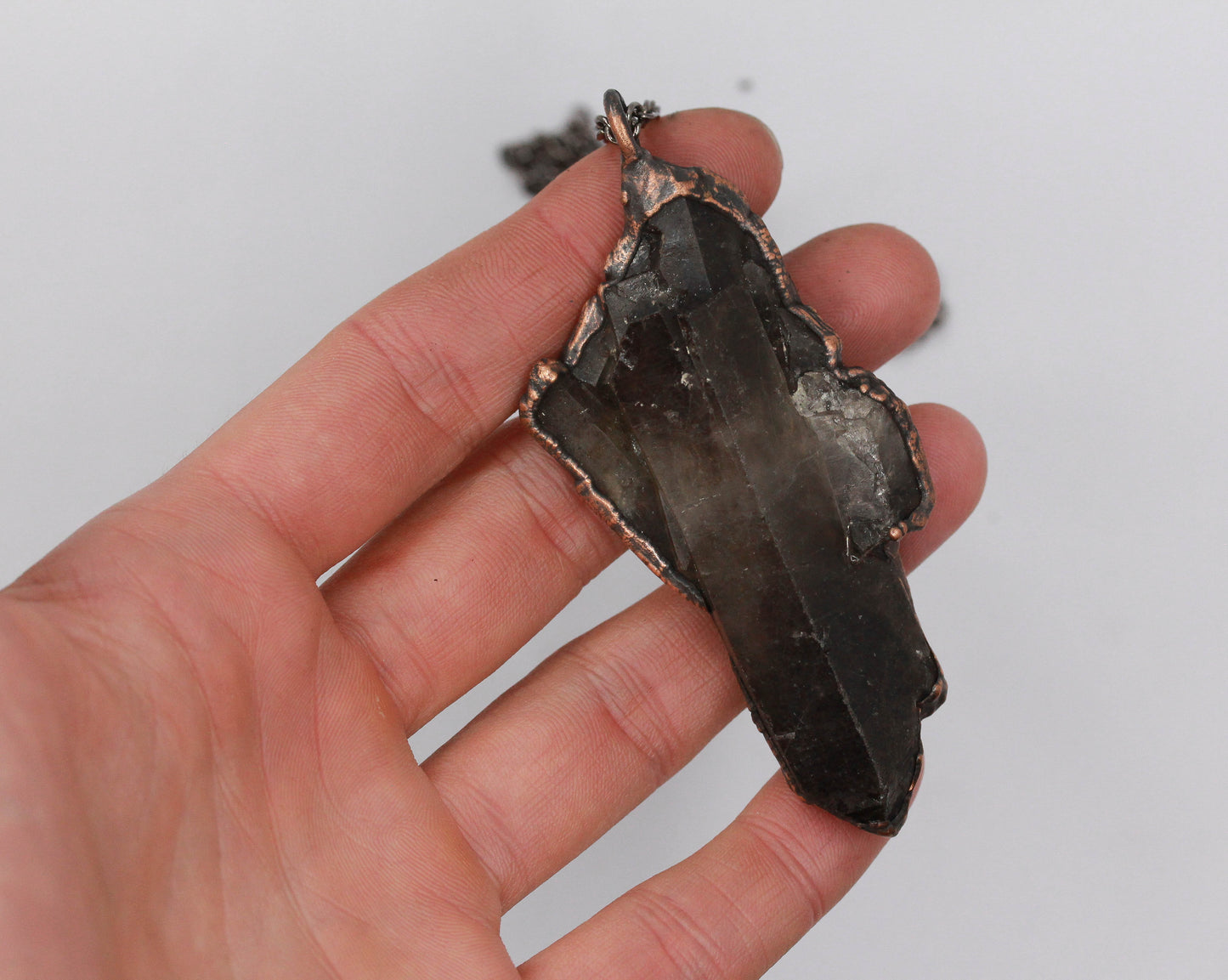 Large Smoky Quartz Necklace