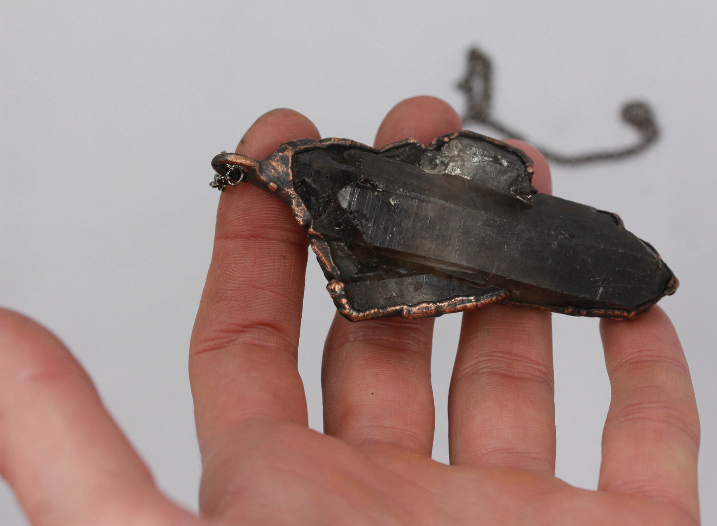 Large Smoky Quartz Necklace