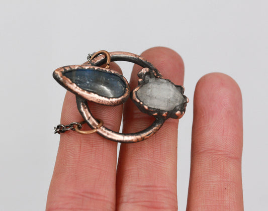 Quartz & Kyanite Necklace