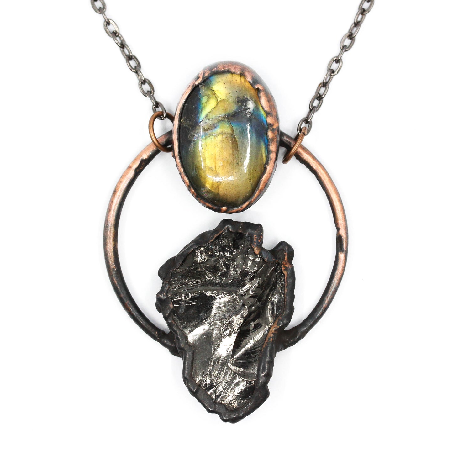Elite Shungite & Labradorite Necklace