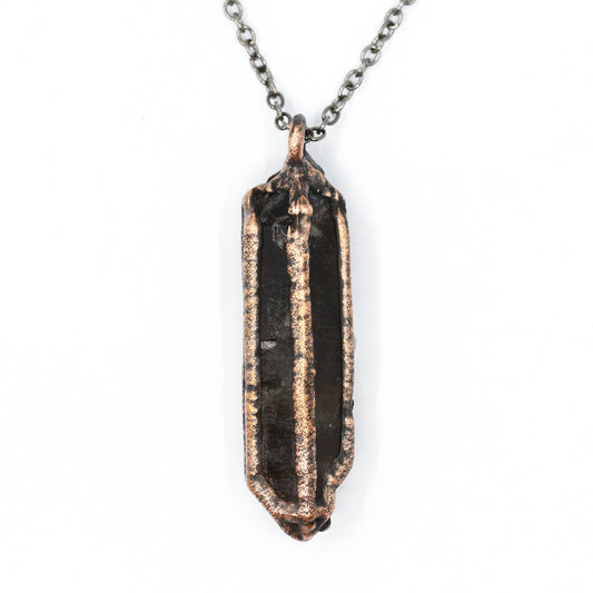 Smoky Quartz Point Necklace