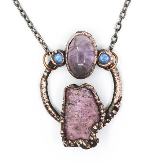 Ruby & Amethyst Necklace