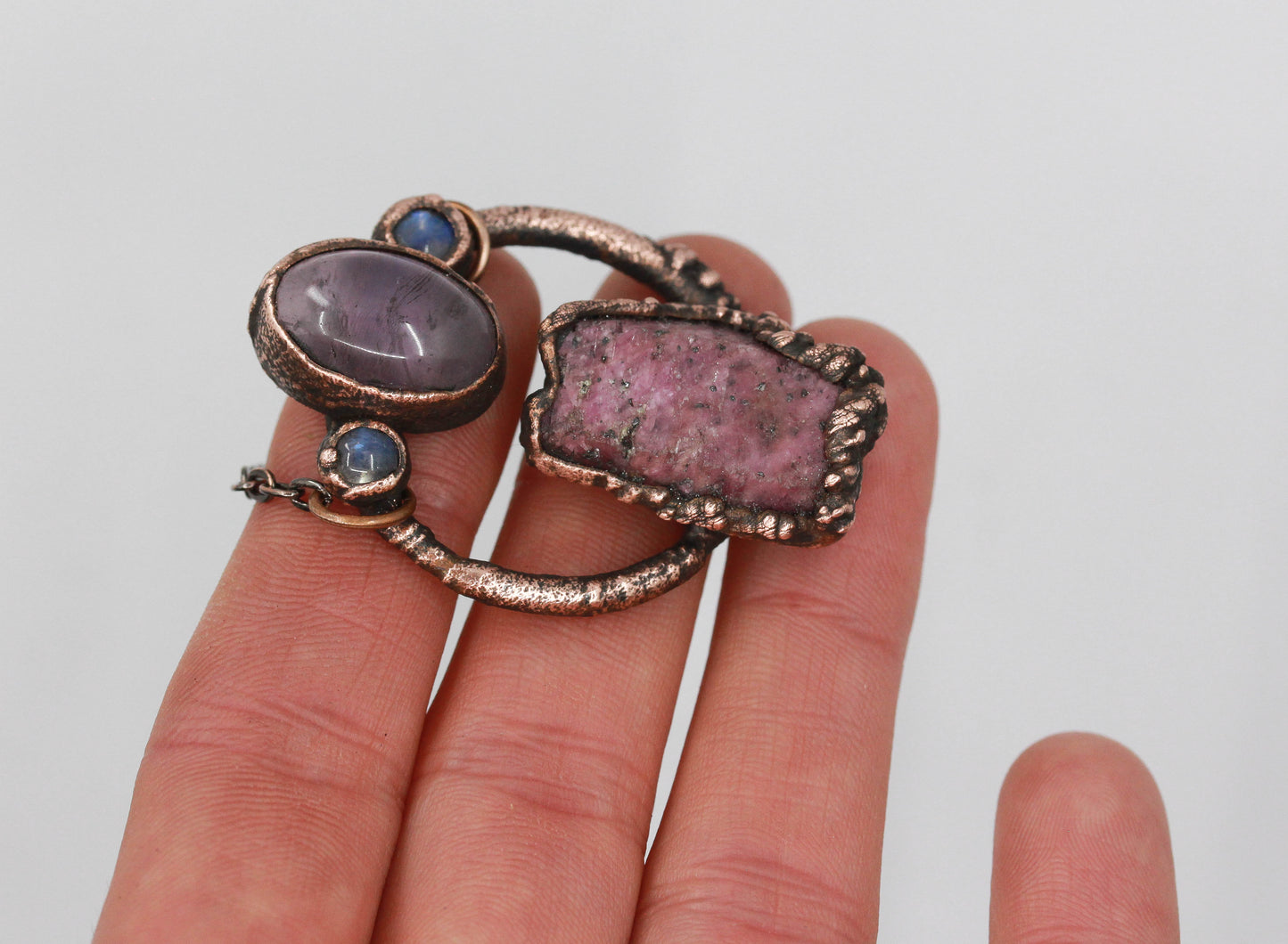 Ruby & Amethyst Necklace