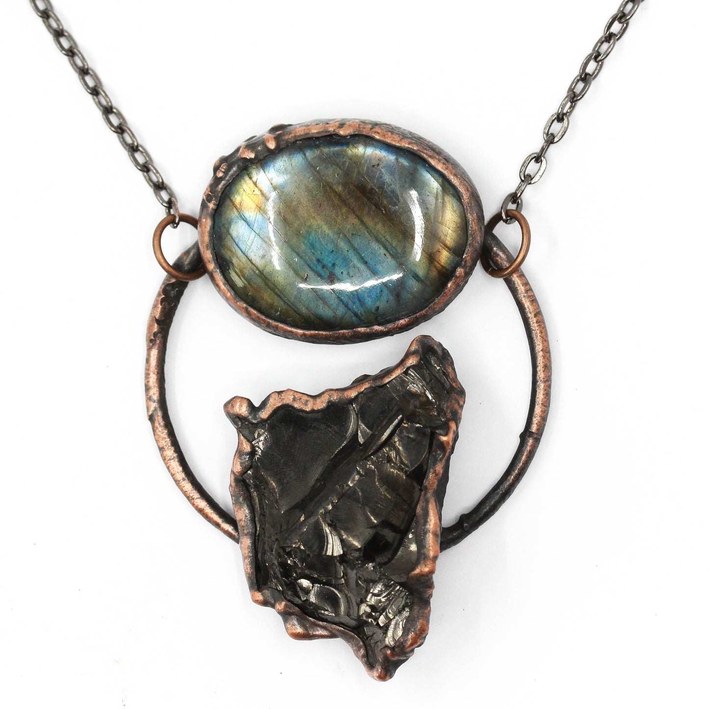 Elite Shungite & Labradorite Necklace