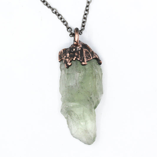 Large Prasiolite Necklace