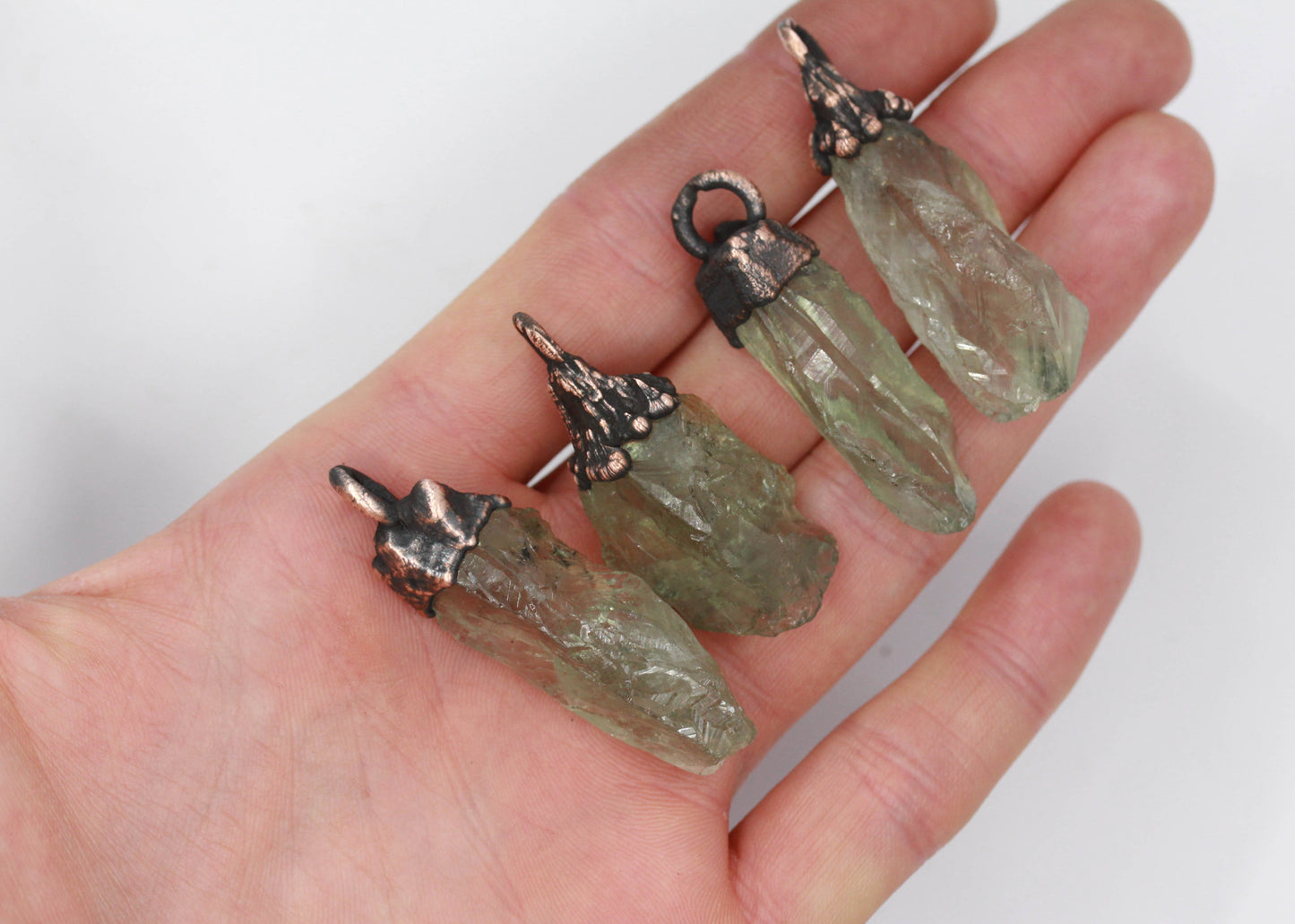 Small Prasiolite Necklace