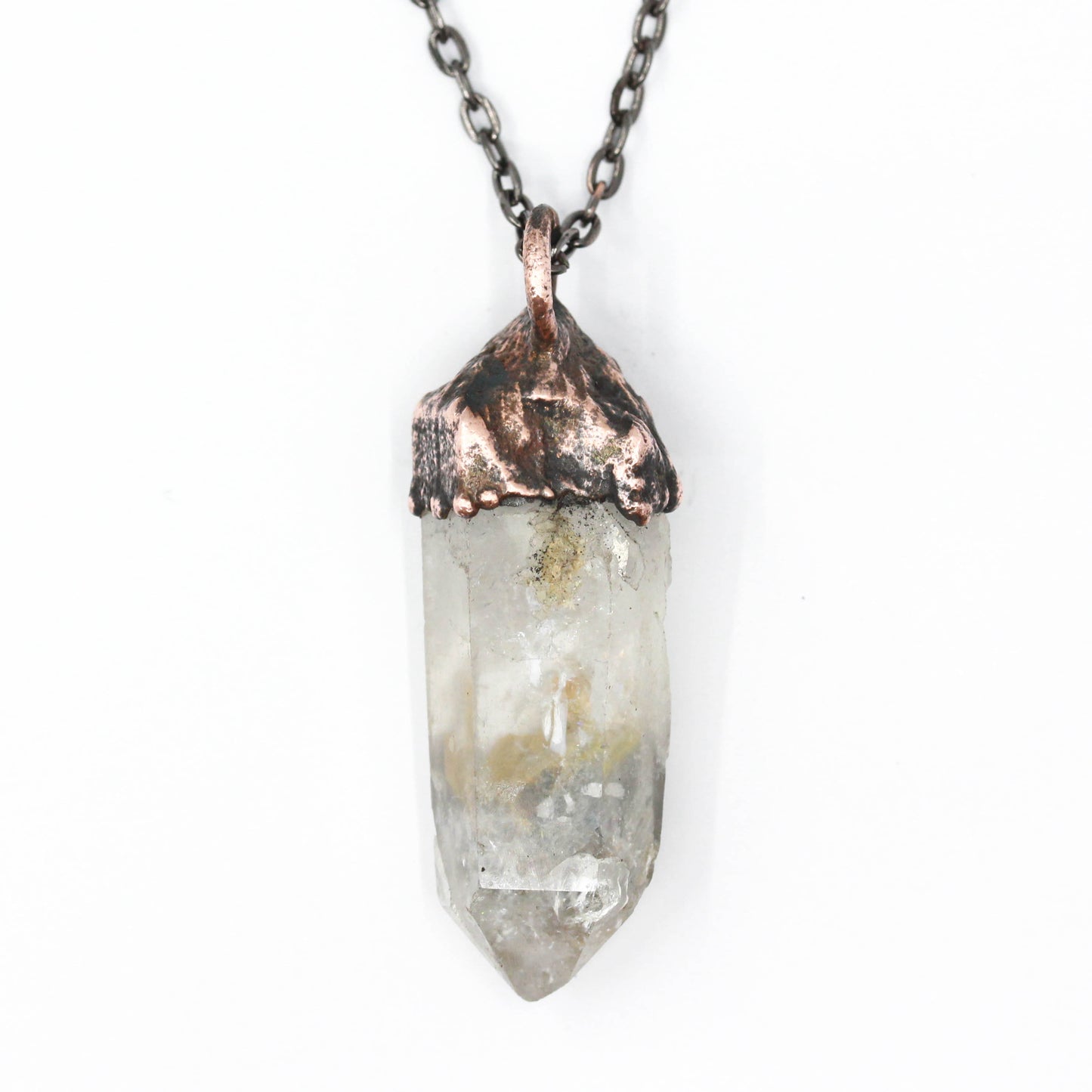 Raw Inclusion Quartz Necklace