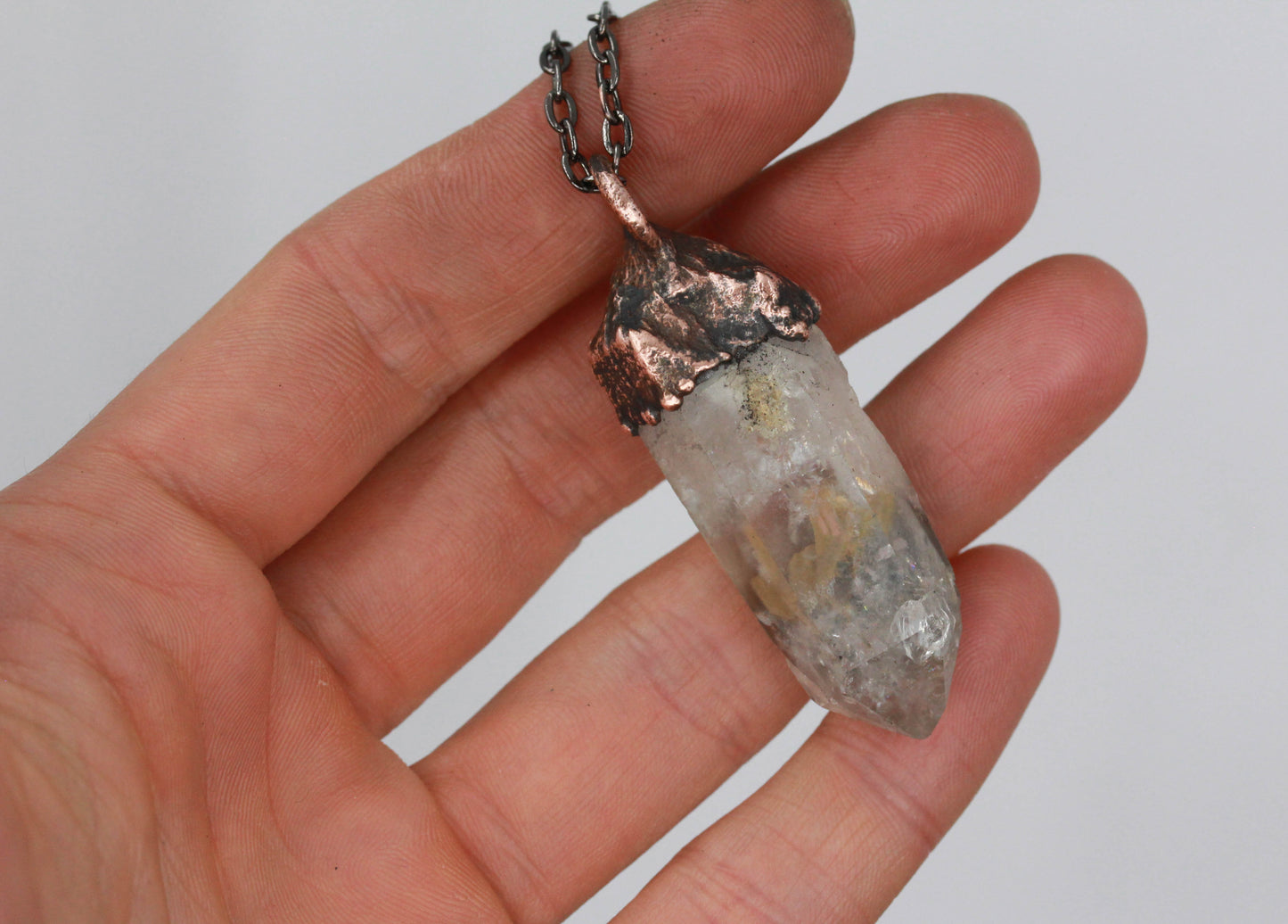 Raw Inclusion Quartz Necklace