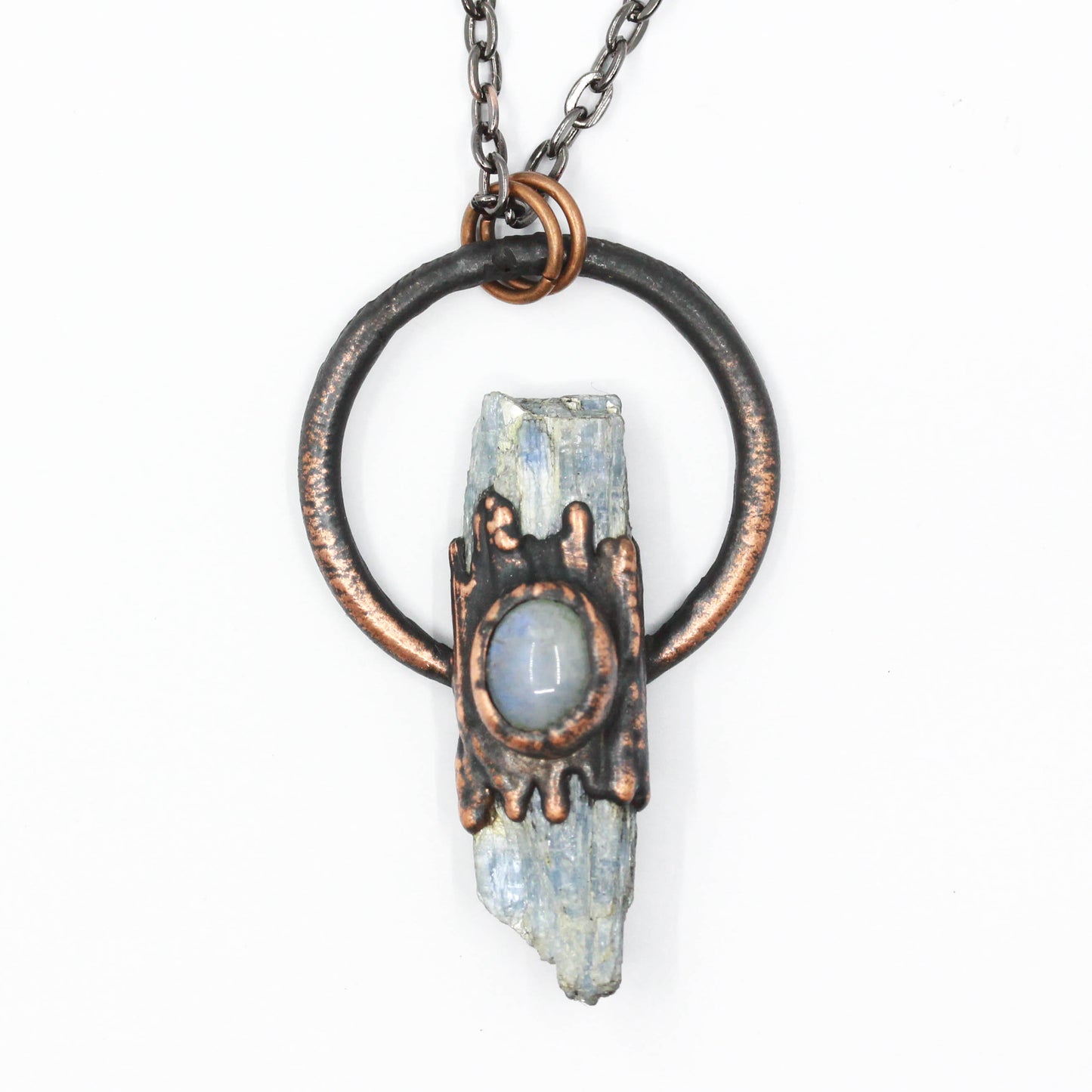 Kyanite & Moonstone Necklace