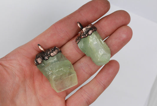 Green Calcite Necklace