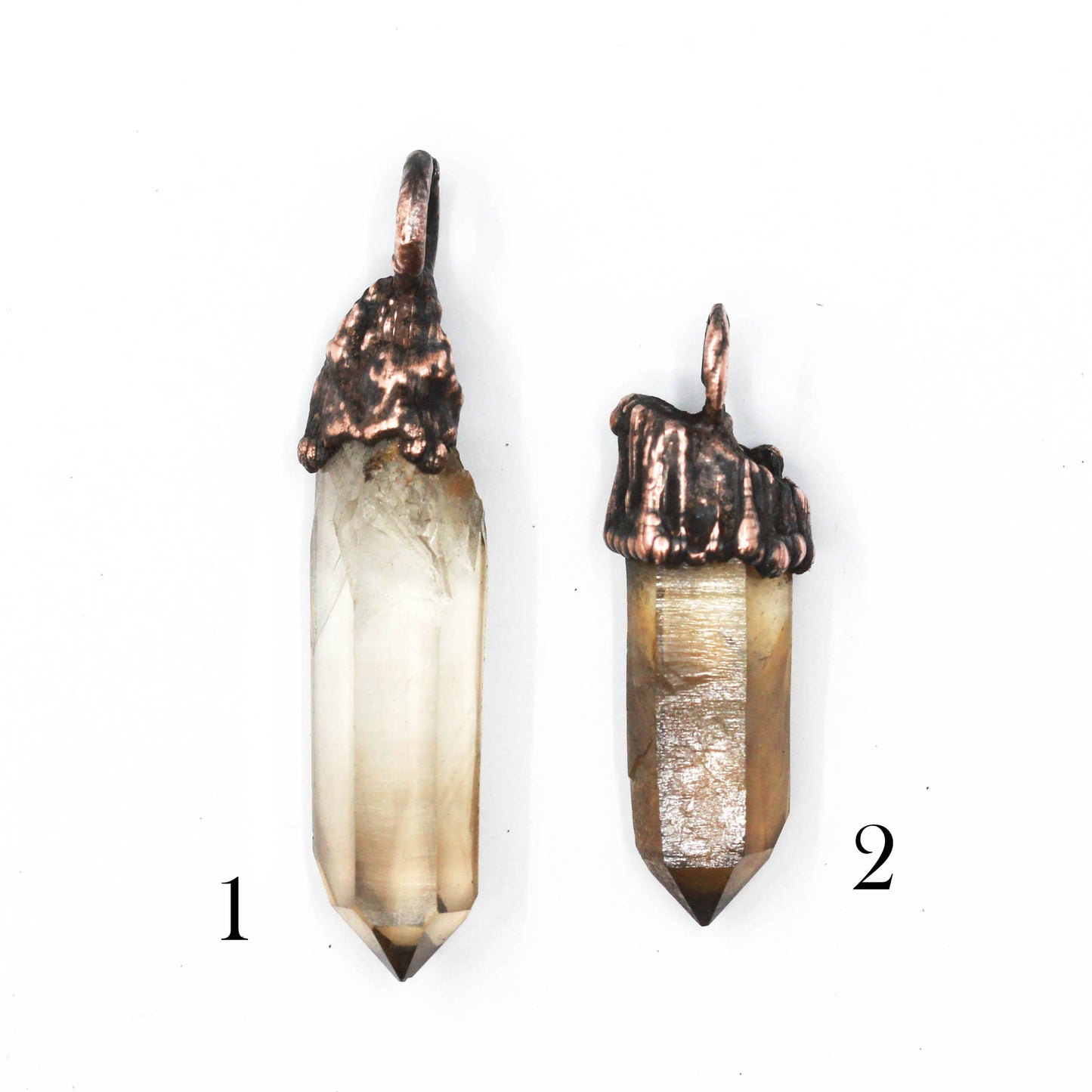 Raw Smoky Quartz Necklace