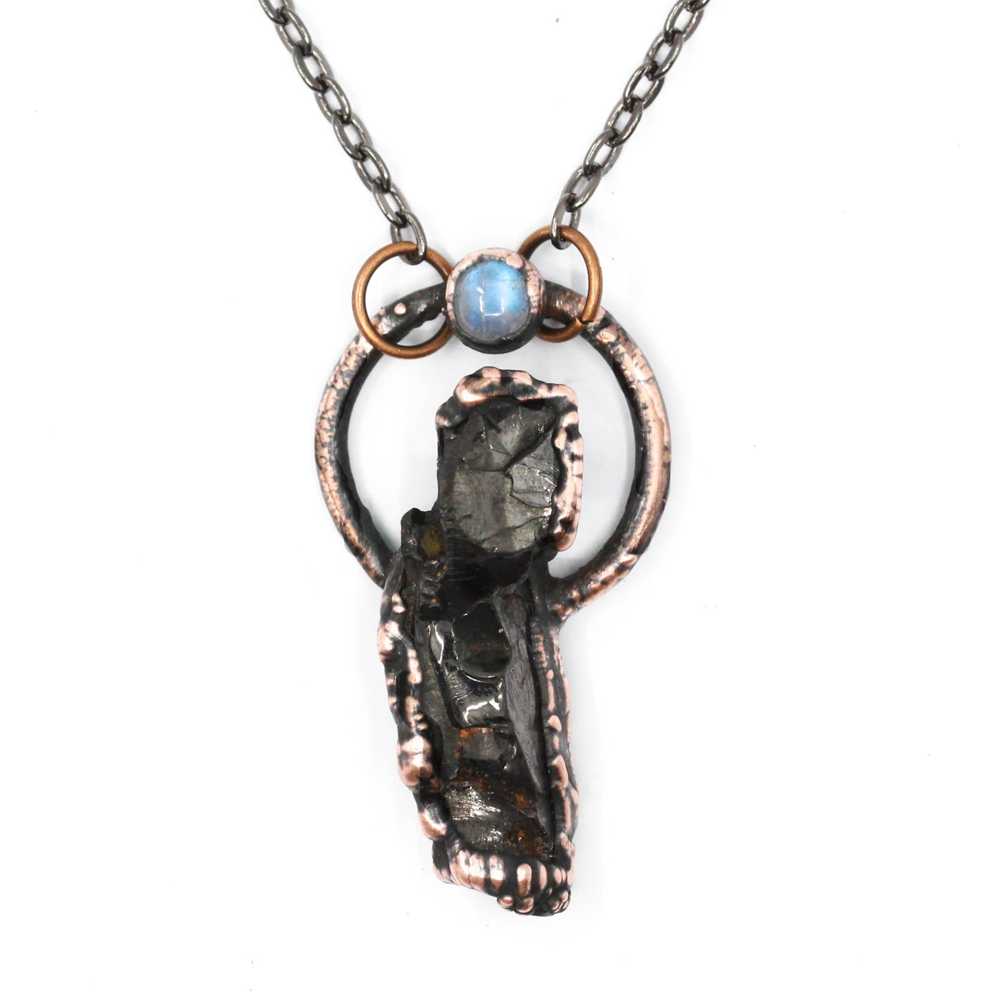 Elite Shungite & Moonstone Necklace