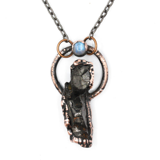 Elite Shungite & Moonstone Necklace